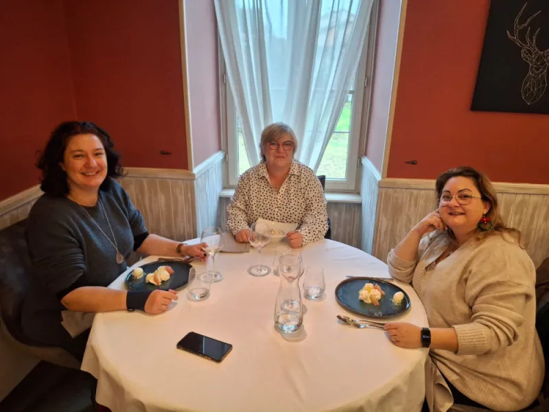 Delphine, Nathalie et Julie vous souhaitent de bonnes fêtes 2025 !