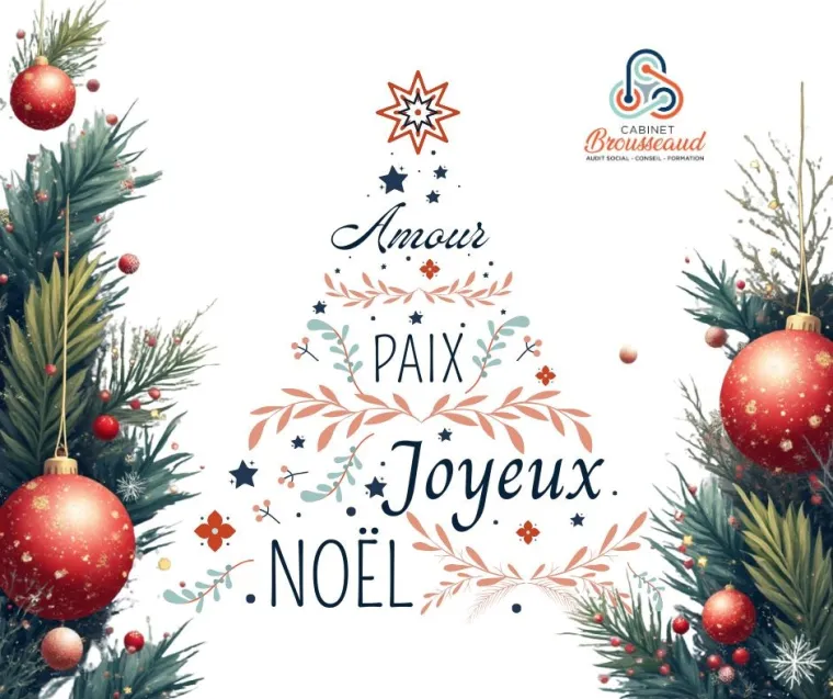 Bonnes fêtes de fin d’année, Cabinet Brousseaud, Issoire